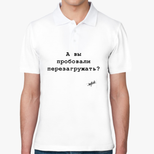Рубашка поло с принтом IT crowd