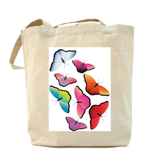 Сумка шоппер с принтом Butterfly