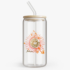 Банка с бамбуковой крышкой