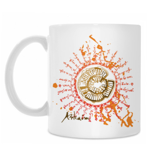 Кружка с принтом Тайна Аркаима