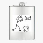 Фляжка стальная