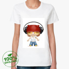 Женская футболка органик