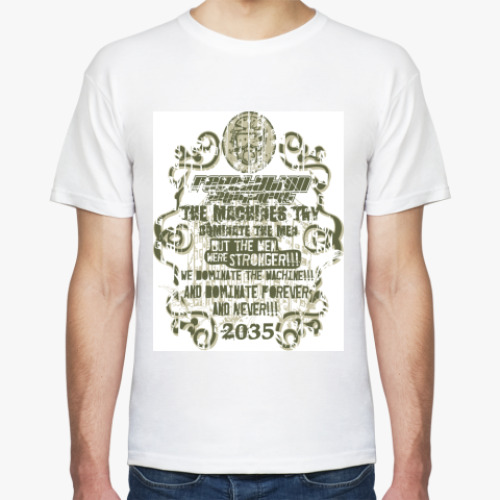 Футболка с принтом Дизайн