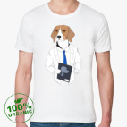 Мужская футболка органик