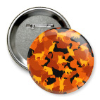 Коты на камуфляже