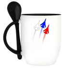 Кружка с ложкой