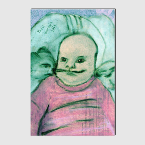 Холст с принтом Маленький Сальвадор Дали