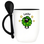 Кружка с ложкой