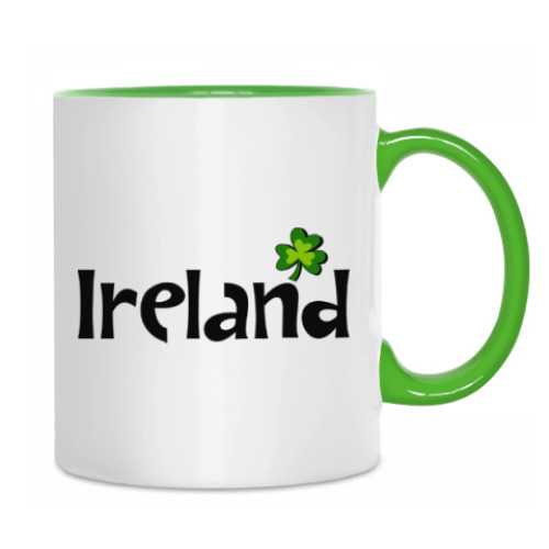 Кружка с принтом Овечка Lucky