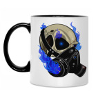 Кружка двухцветная