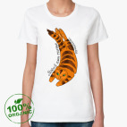 Женская футболка органик