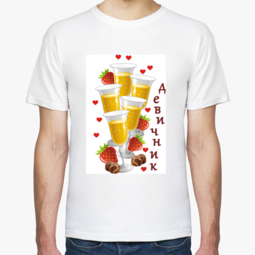 Футболка с принтом Девичник