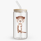 Банка с бамбуковой крышкой