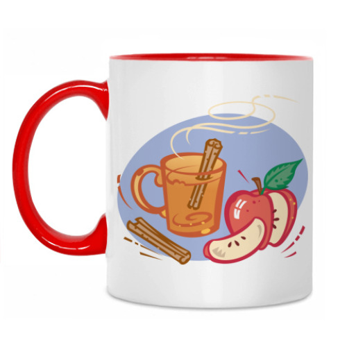 Кружка с принтом Глинтвейн