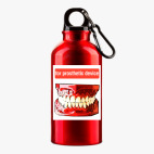 Металлическая бутылка 400 мл UV-DTF