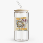 Банка с бамбуковой крышкой