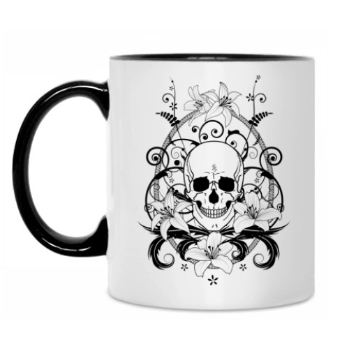 Кружка с принтом Хоррор