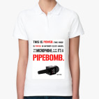 Женская рубашка поло