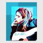 Постер 40 х 50 см Kurt Cobain