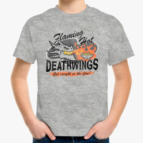 Детская футболка с принтом World of Warcraft. Драконы