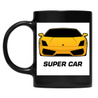 Кружка цветная UV-DTF