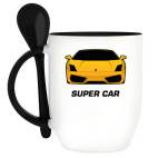 Кружка с ложкой