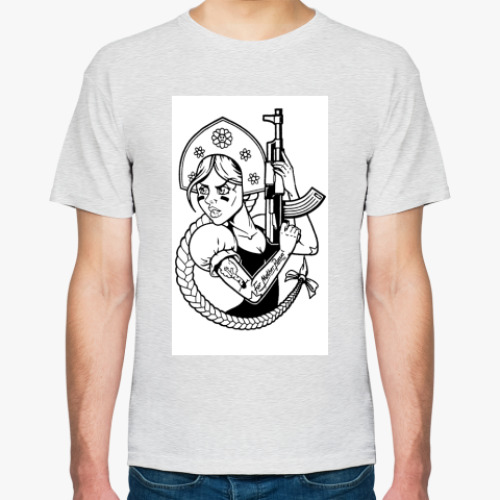 Футболка с принтом За Россию