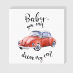 Детка, можешь сесть за руль моей машины