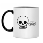 Кружка двухцветная