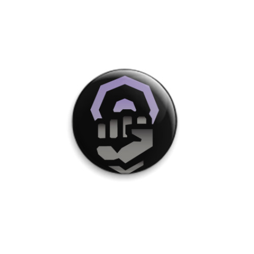 Значок 25мм с принтом Guardian Onyx 150