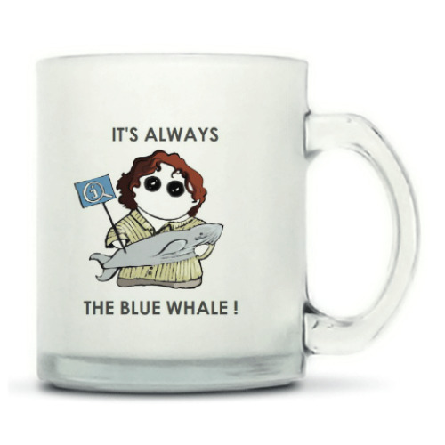 Кружка матовая с принтом Qi Alan Davies