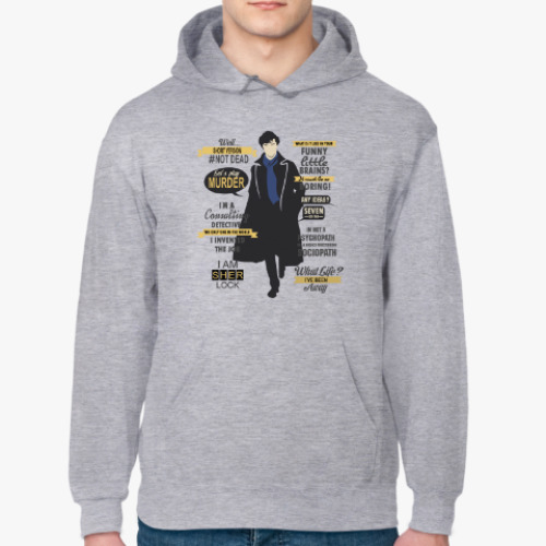 Толстовка худи с принтом Sherlock Holmes  (TV series)