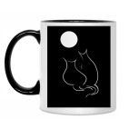 Кружка двухцветная