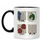 Кружка двухцветная