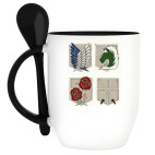 Кружка с ложкой