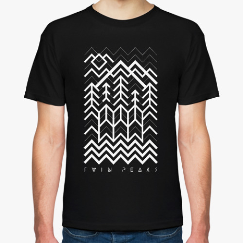 Футболка с принтом Твин Пикс