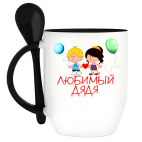 Кружка с ложкой