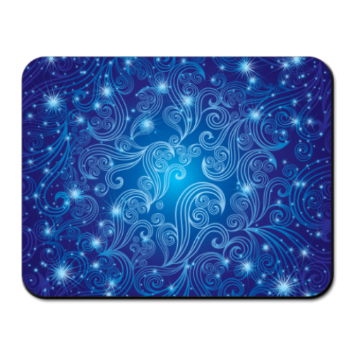 Коврик для мыши с принтом зима