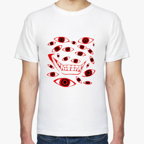 Футболка с принтом улыбка