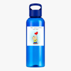 Прозрачная спортивная бутылка