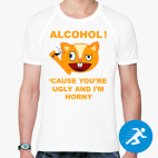 Мужская спортивная футболка