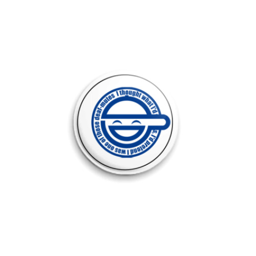 Значок 25мм с принтом  GITS