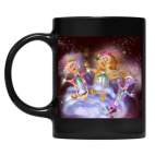 Кружка цветная UV-DTF