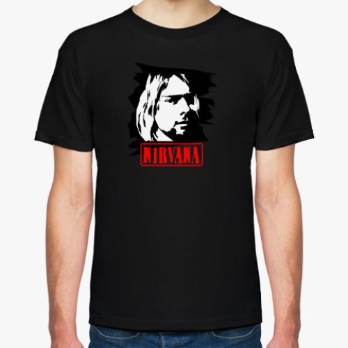 Футболка с принтом Nirvana