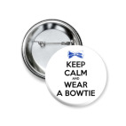 Значок 37 мм KEEP CALM and DOCTOR WHO