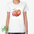 Женская футболка органик