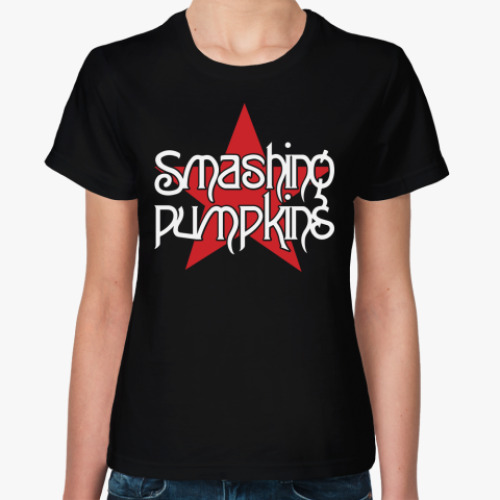 Женская футболка с принтом Smashing Pumpkins