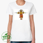 Женская футболка органик