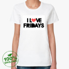 Женская футболка органик