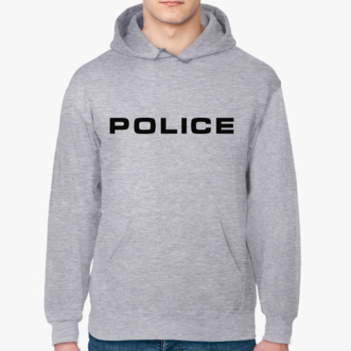 Толстовка худи с принтом Police